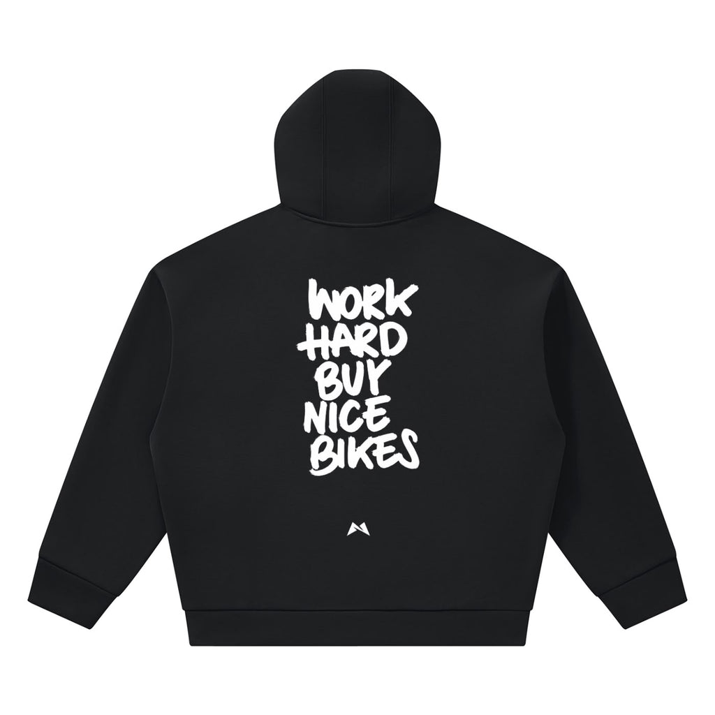 Motion, Work Hard Buy Nice Bikes Hoodie