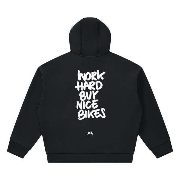 Motion, Work Hard Buy Nice Bikes Hoodie